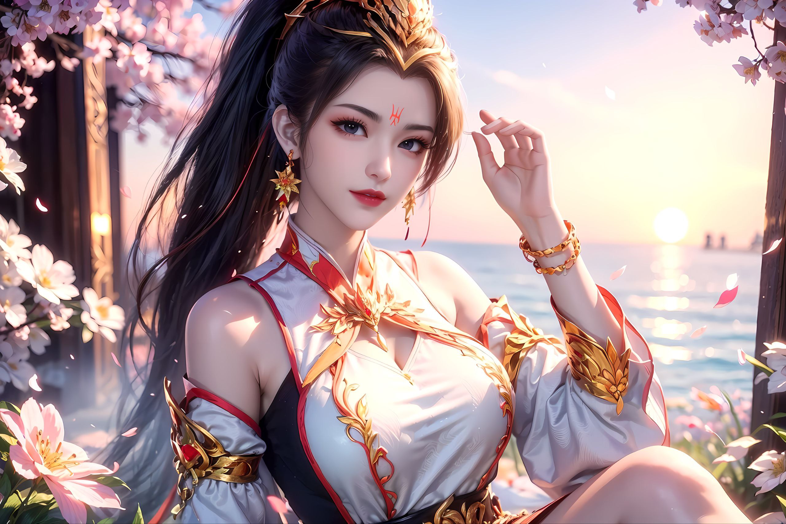 合了各种美